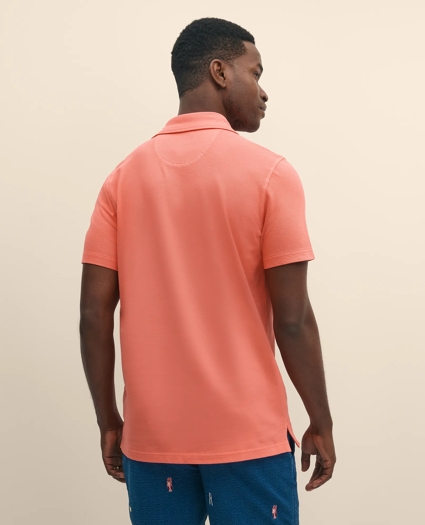 The Vintage Short-Sleeve Garment Dyed Polo Shirt, image 5