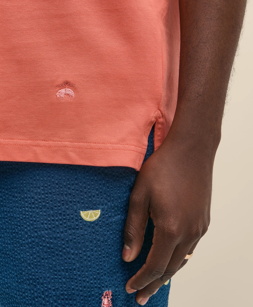 The Vintage Short-Sleeve Garment Dyed Polo Shirt, image 6