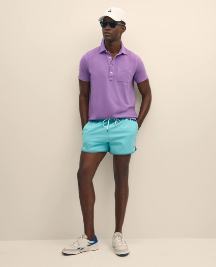 The Vintage Short-Sleeve Garment Dyed Polo Shirt, image 2
