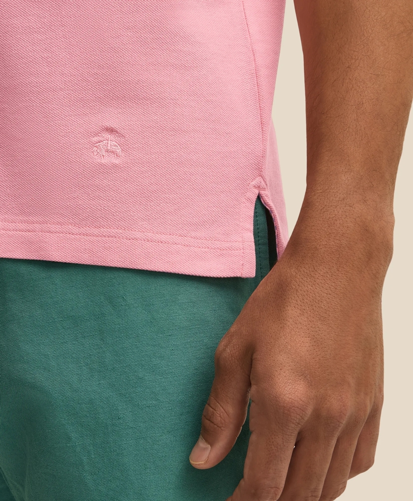 The Vintage Short-Sleeve Garment Dyed Polo Shirt, image 5