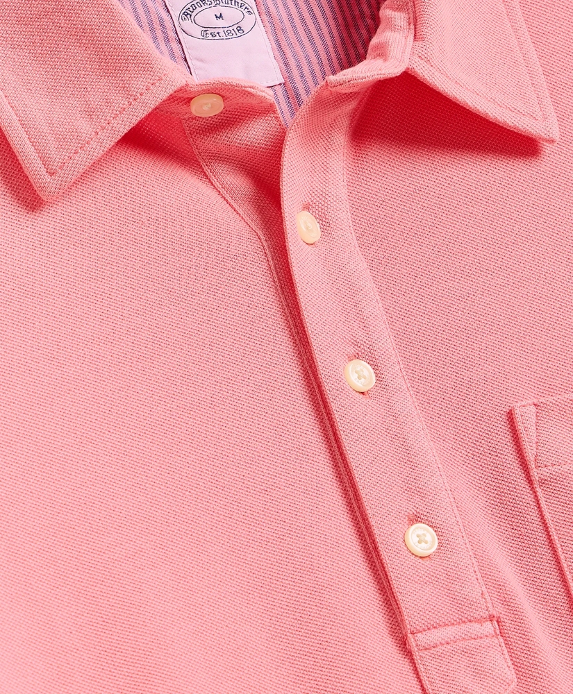 The Vintage Short-Sleeve Garment Dyed Polo Shirt, image 6