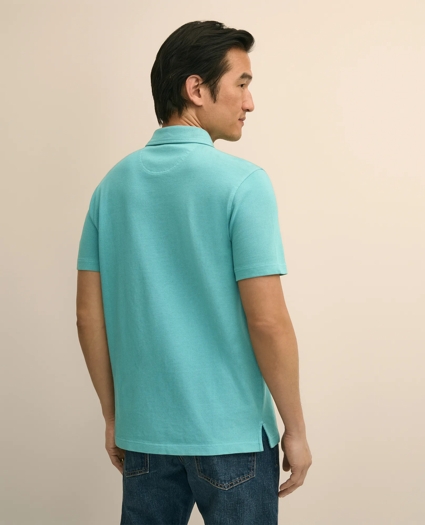 The Vintage Short-Sleeve Garment Dyed Polo Shirt, image 3