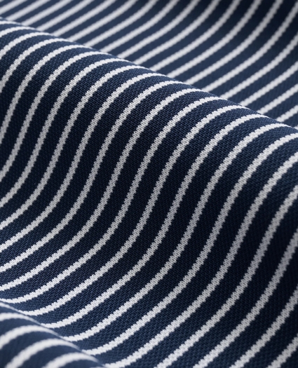 Performance Series Striped Pique Polo Shirt, image 3