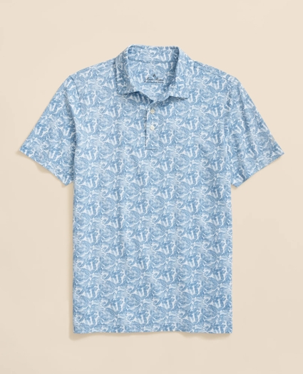 Performance Series Hawaiian Print Polo Shirt, image 1
