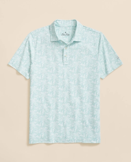 Performance Series Hawaiian Print Polo Shirt, image 1