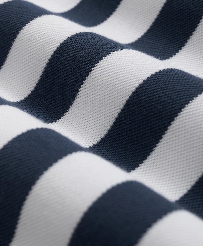 Golden Fleece® Supima® Cotton Polo in Mariner Stripe, image 3