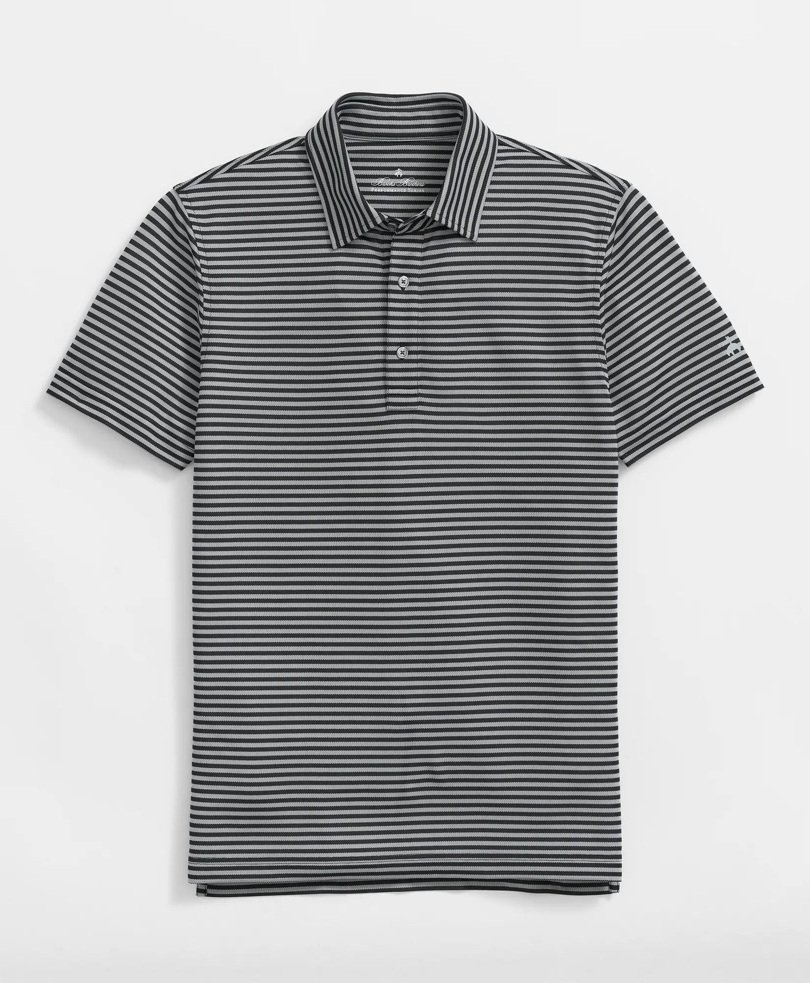 Performance Series Vintage Stripe Pique Polo Shirt