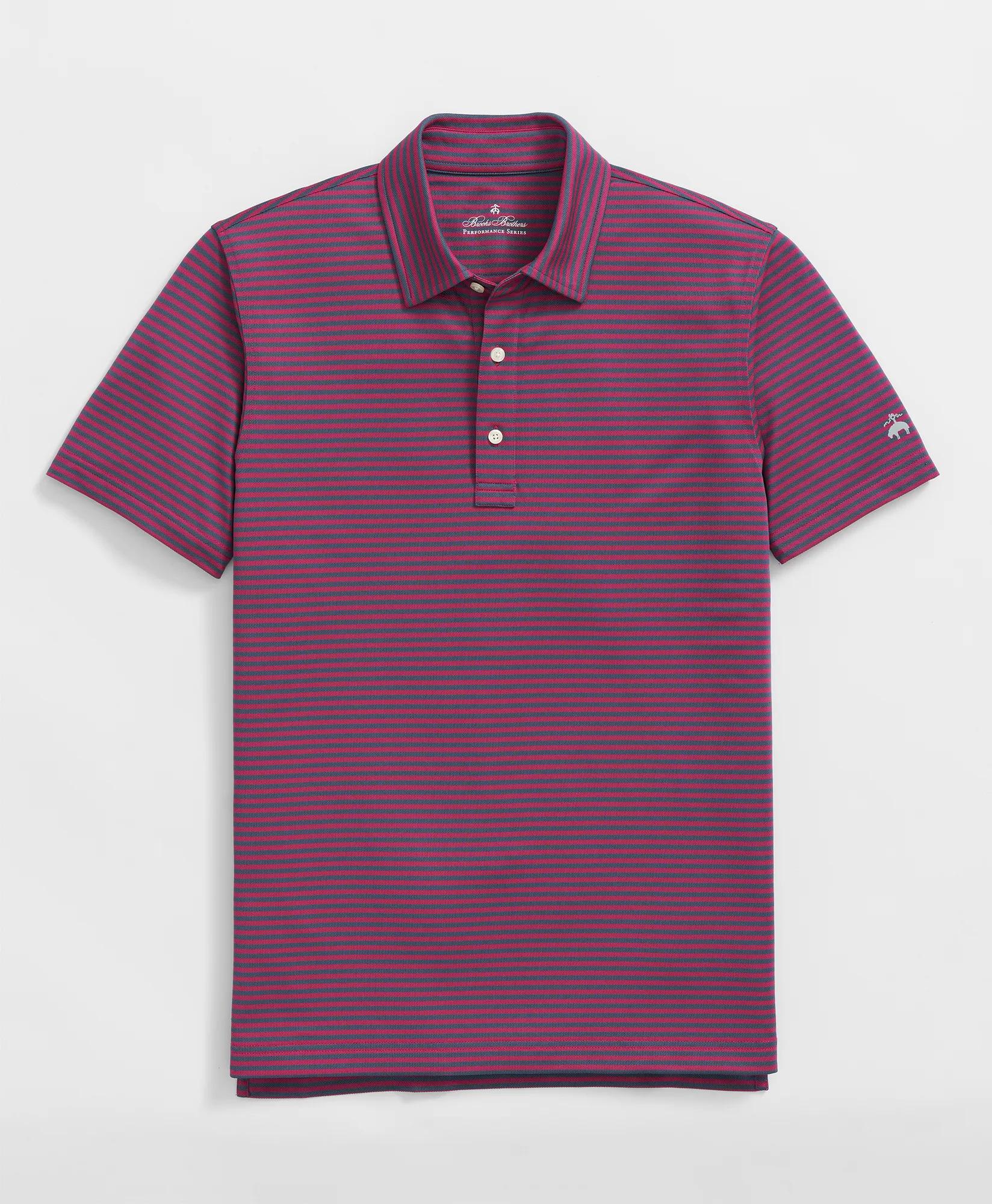 Performance Series Vintage Stripe Pique Polo Shirt