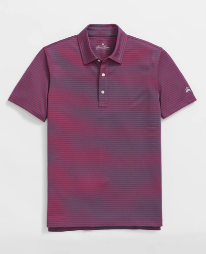 Performance Series Vintage Stripe Pique Polo Shirt, image 1