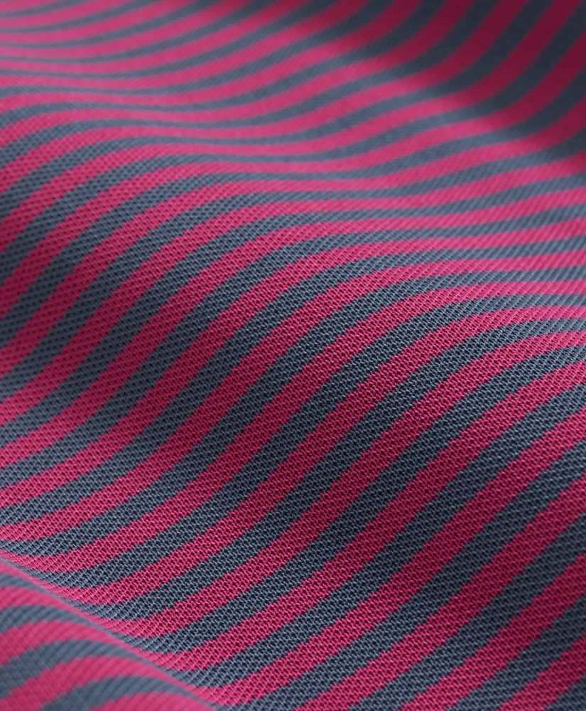 Performance Series Vintage Stripe Pique Polo Shirt, image 3