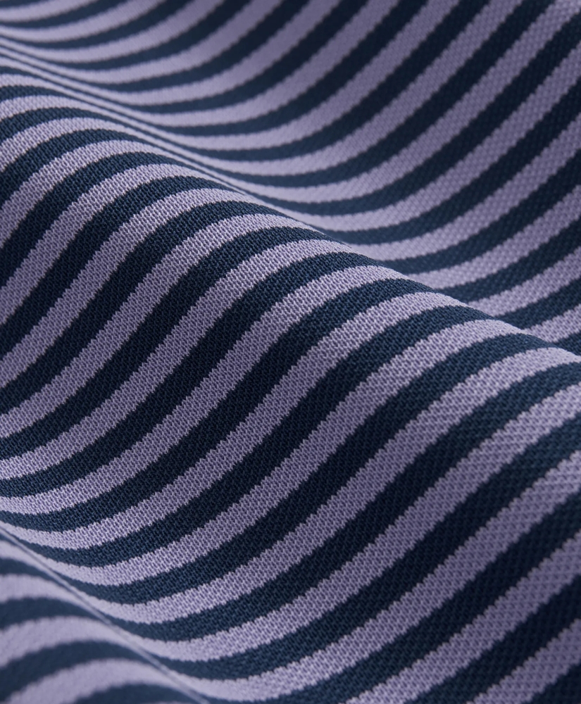 Performance Series Vintage Stripe Pique Polo Shirt, image 3