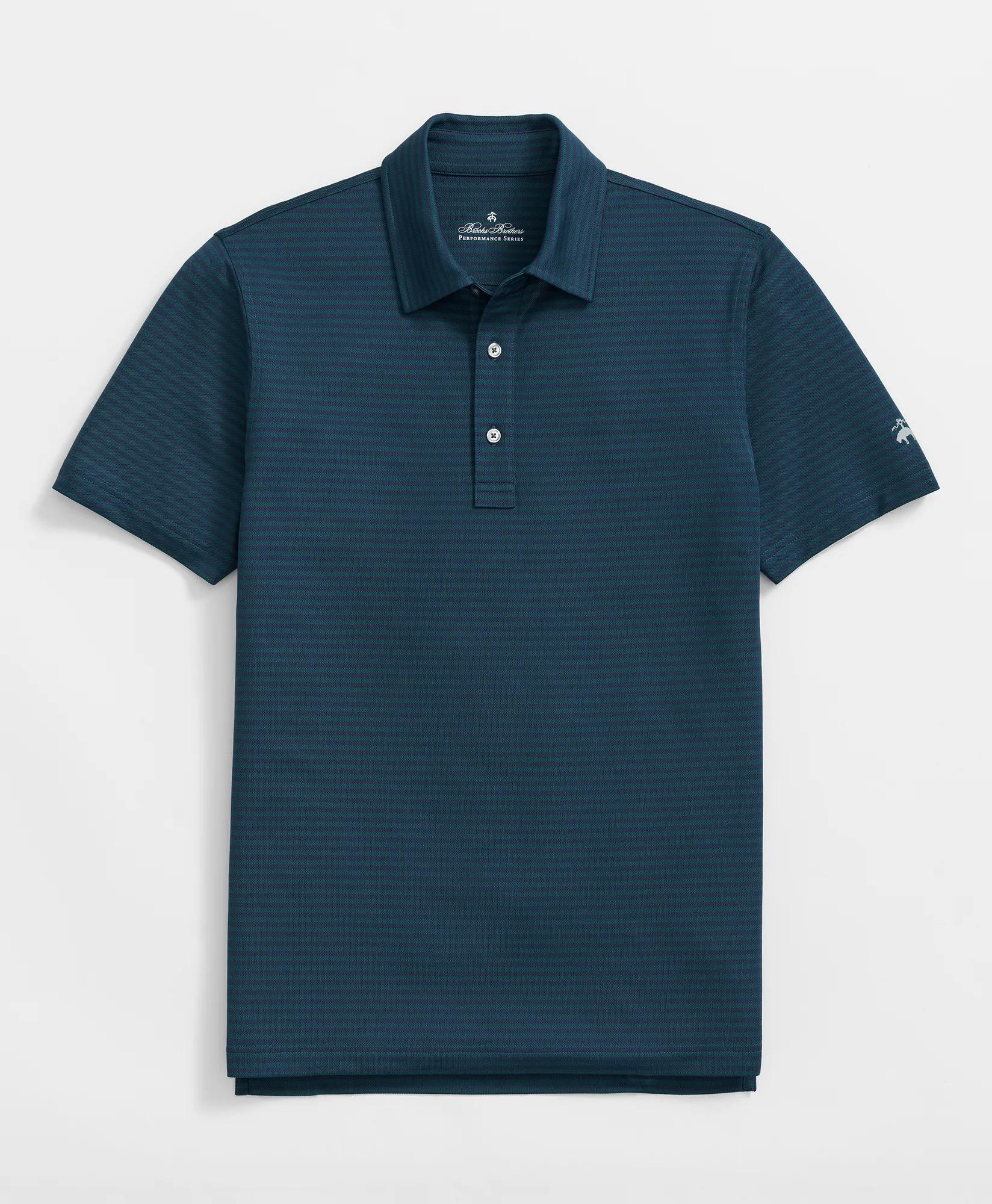 Performance Series Vintage Stripe Pique Polo Shirt