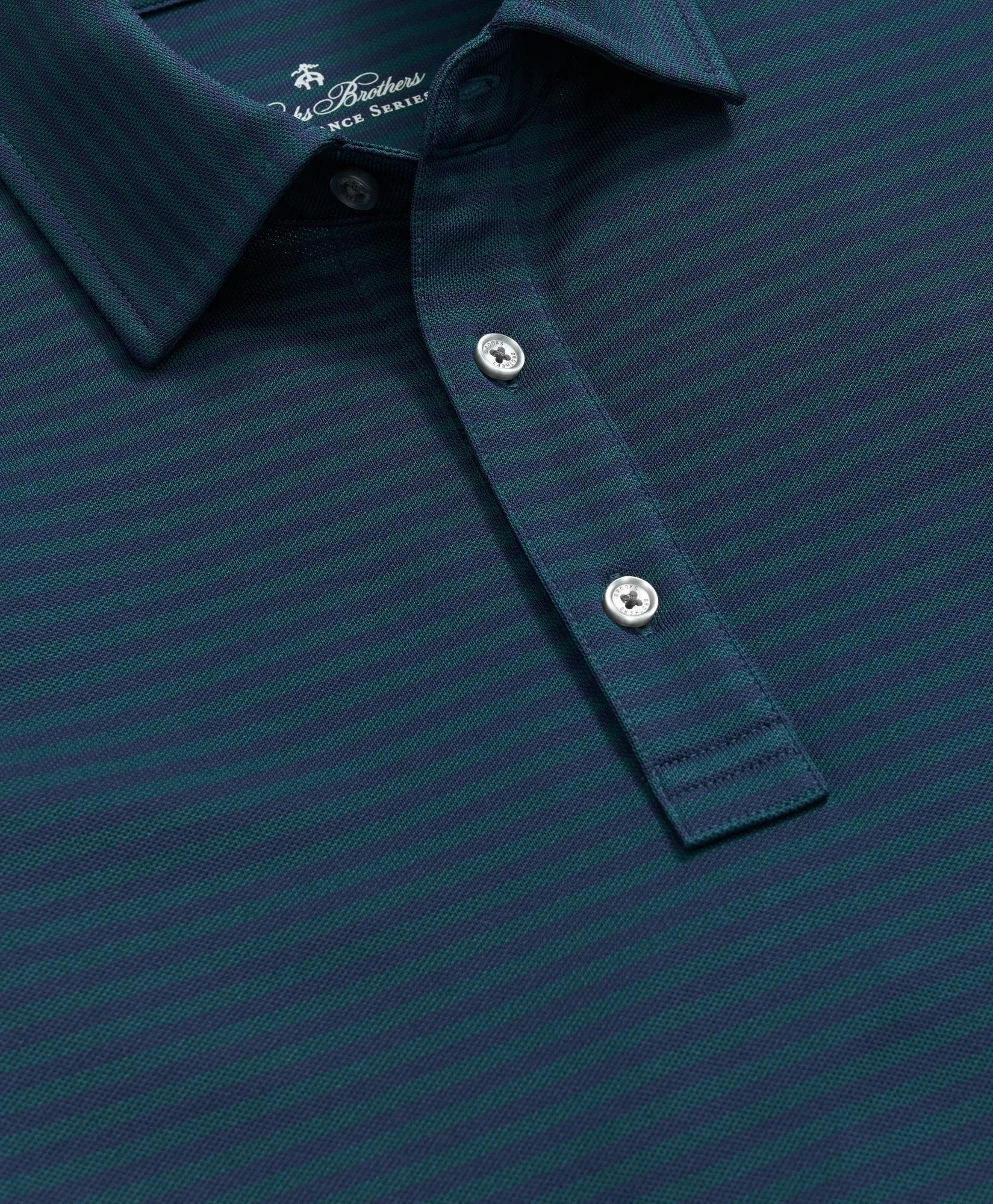 Performance Series Vintage Stripe Pique Polo Shirt
