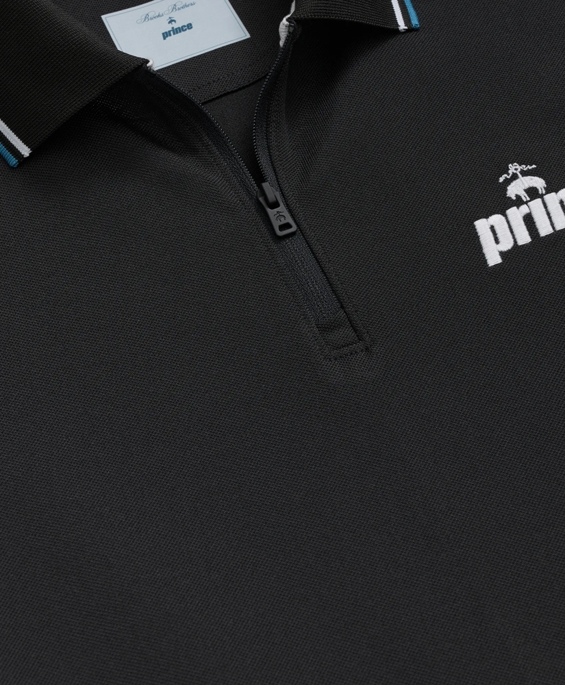 Brooks Brothers X Prince Short-Sleeve Zip Polo Shirt, image 7