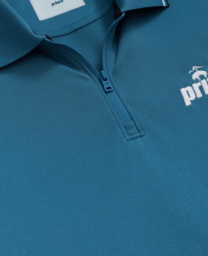 Brooks Brothers X Prince Short-Sleeve Zip Polo Shirt, image 6