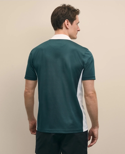 Brooks Brothers X Prince Johnny Collar Short-Sleeve Pique Polo Shirt, image 4