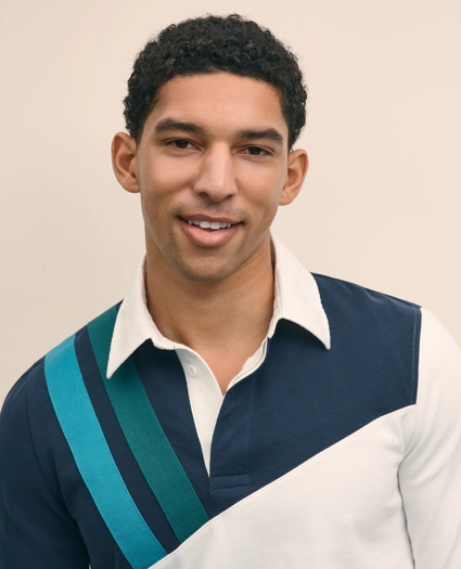 Brooks Brothers X Prince Cotton Rugby Shirt, image 3