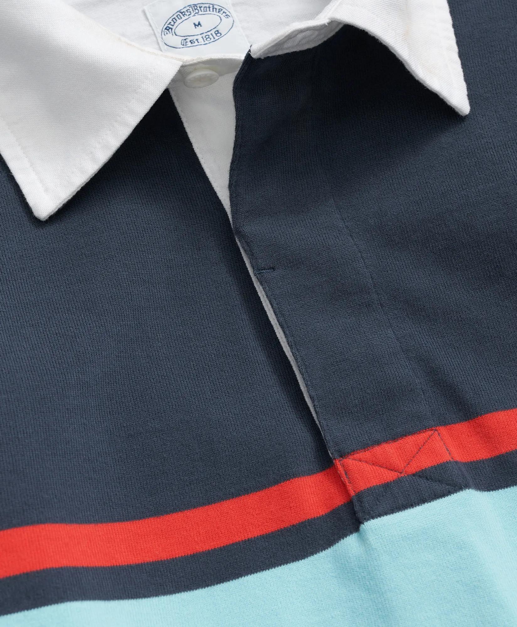 Sueded Cotton Rugby Shirt, image 2