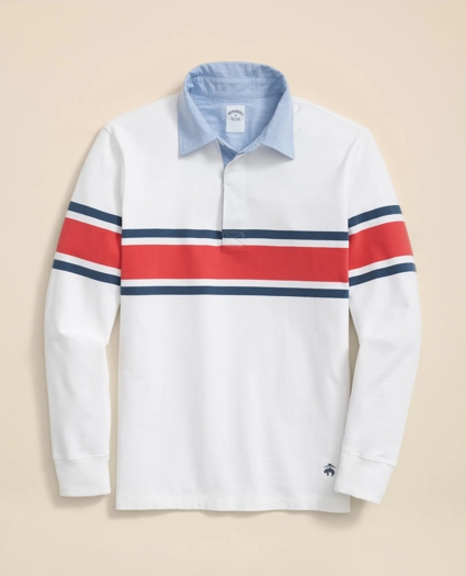 Sueded Cotton Rugby Shirt, image 1