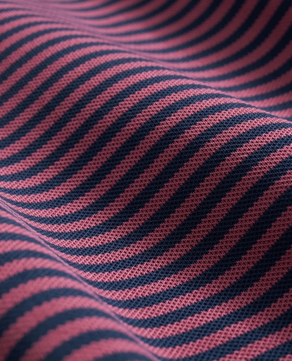 Performance Series Vintage Stripe Pique Polo Shirt, image 3