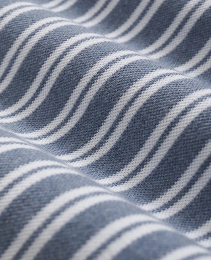 Golden Fleece® Stretch Supima® Cotton Striped Polo Shirt, image 3