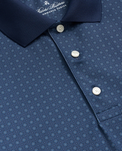 Performance Series Foulard Print Polo Shirt, image 2
