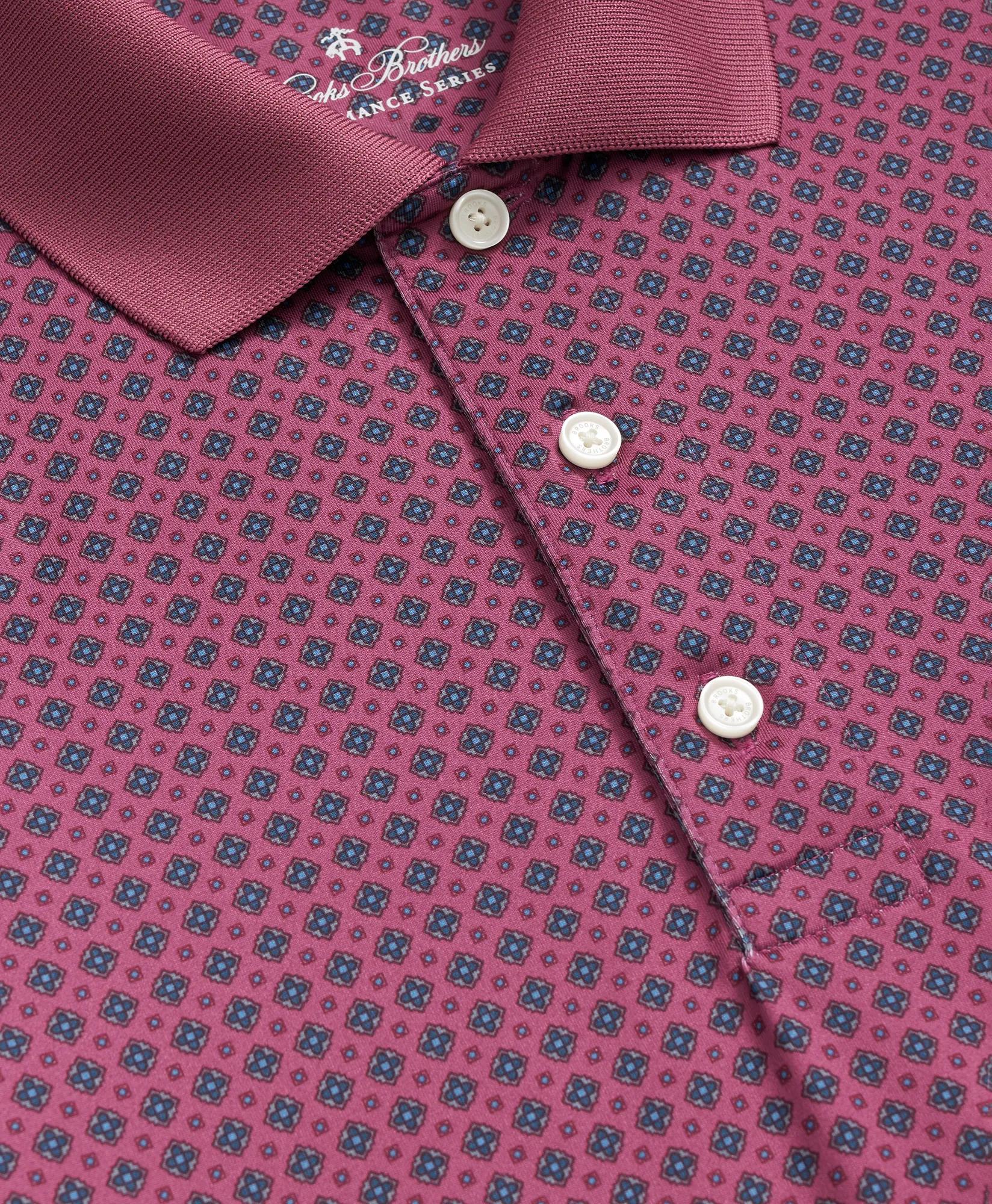 Performance Series Foulard Print Polo Shirt, image 2