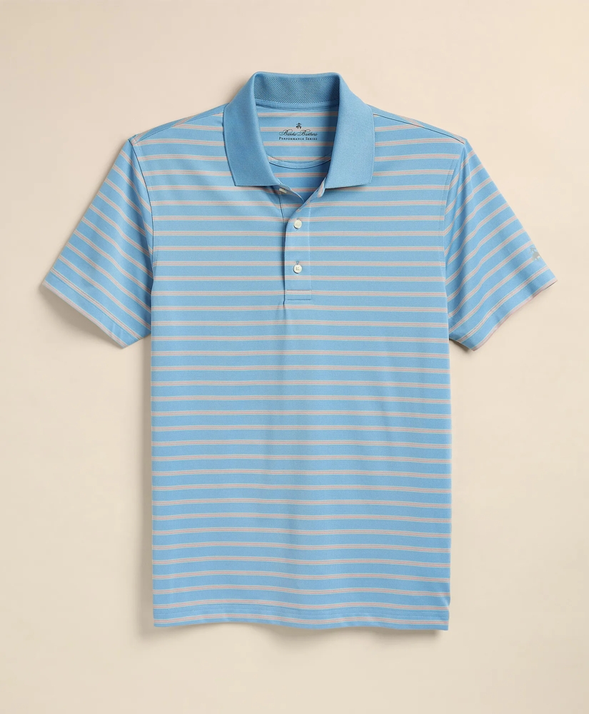 Performance Series Micro-Stripe Polo Shirt, image 2