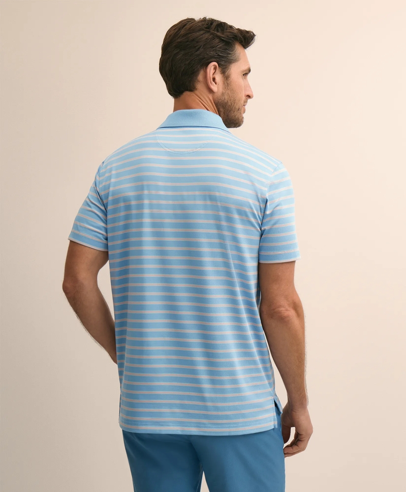 Performance Series Micro-Stripe Polo Shirt, image 4