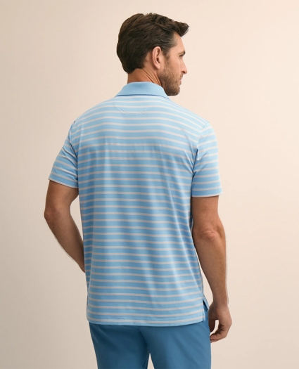 Performance Series Micro-Stripe Polo Shirt, image 4
