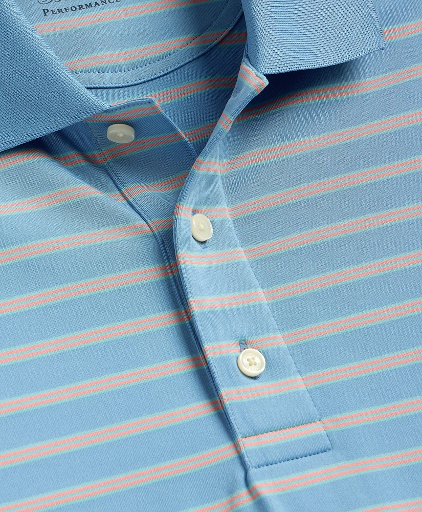 Performance Series Micro-Stripe Polo Shirt, image 5