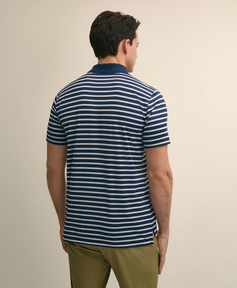 Performance Series Micro-Stripe Polo Shirt, image 4