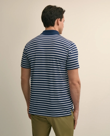 Performance Series Micro-Stripe Polo Shirt, image 4