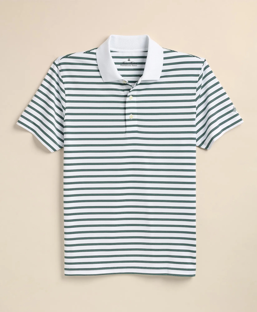 Performance Series Micro-Stripe Polo Shirt, image 2
