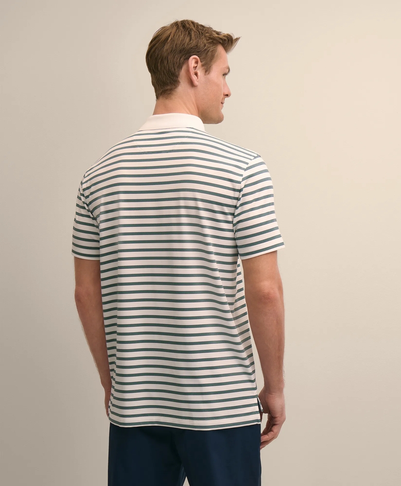 Performance Series Micro-Stripe Polo Shirt, image 4