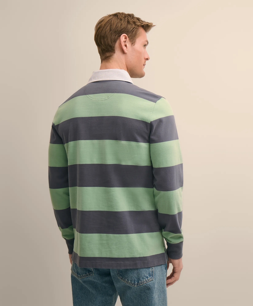 Cotton Classic Striped Rugby Shirt, image 4