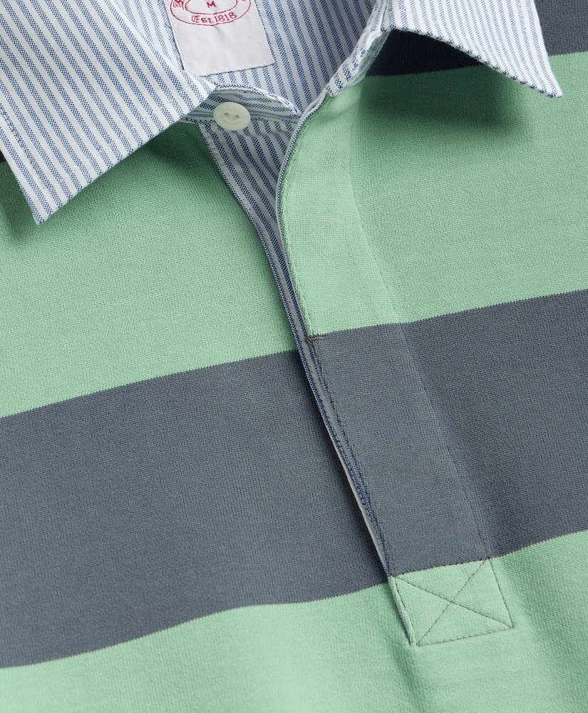 Cotton Classic Striped Rugby Shirt, image 6
