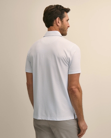 Performance Series Vintage Bird Motif Polo Shirt, image 4