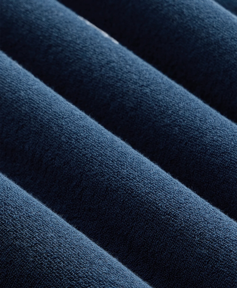 Cotton Blend Terry Cloth Polo Shirt, image 6