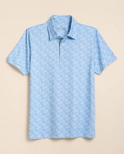 Performance Series Vintage Tropical Motif Polo Shirt, image 1