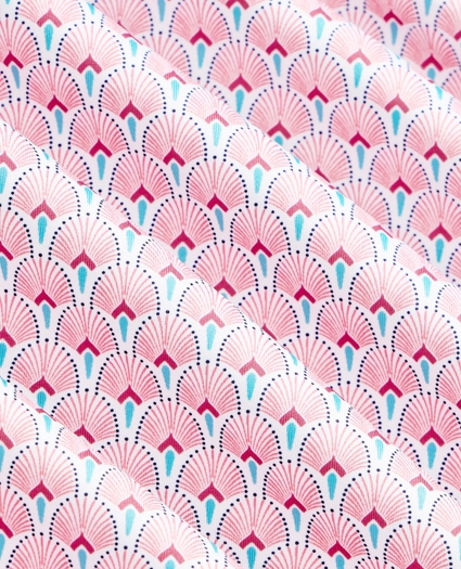 Performance Series Vintage Scallop Motif Polo Shirt, image 3