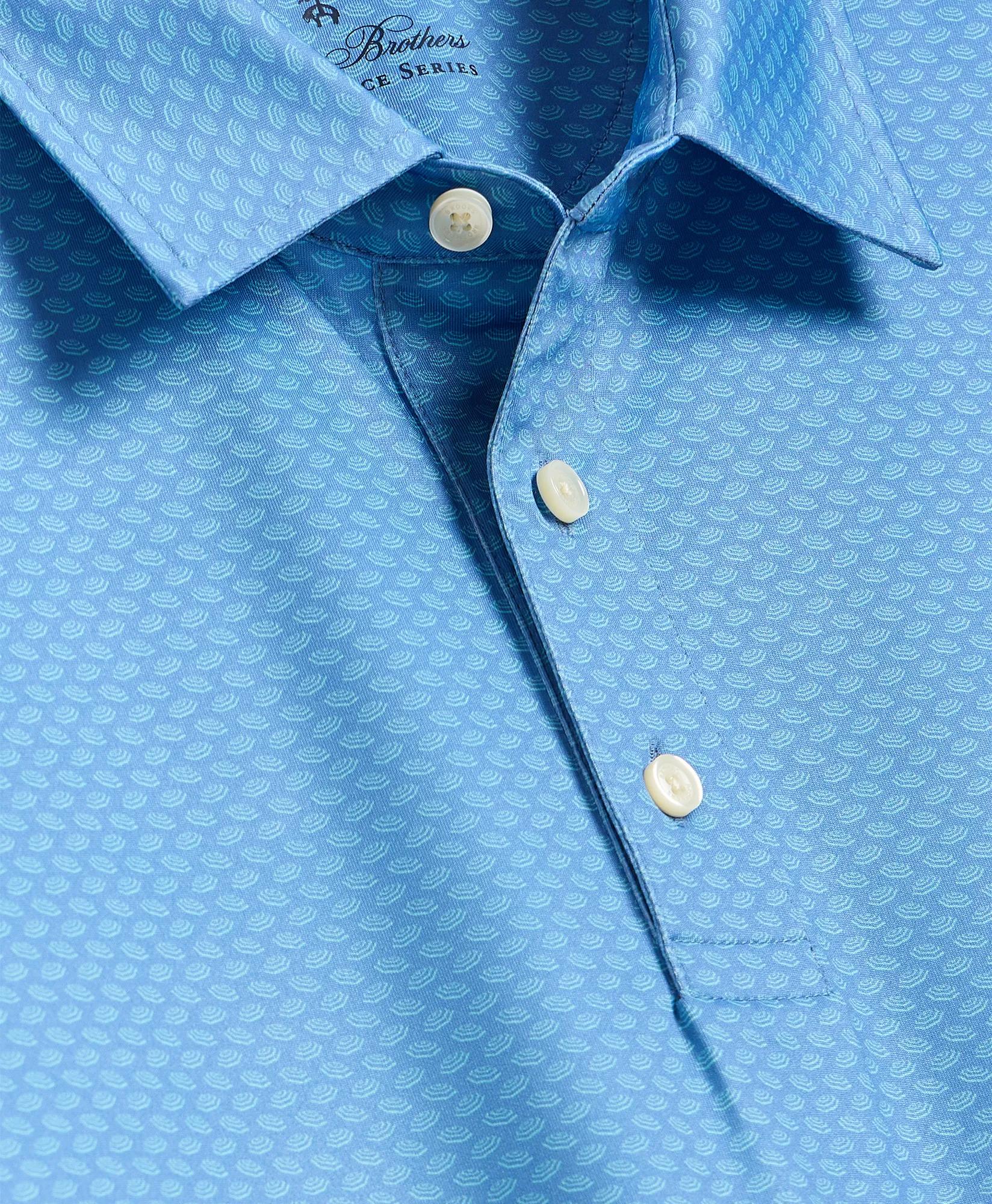 Performance Series Vintage Umbrella Motif Polo Shirt, image 2