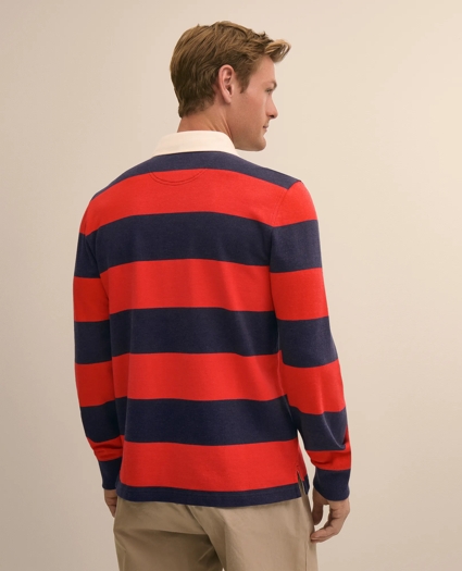 Cotton Embroidered 1818 Rugby Shirt, image 3