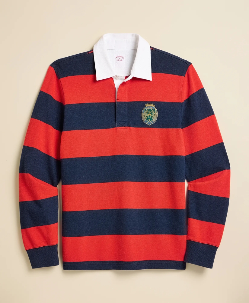 Cotton Embroidered 1818 Rugby Shirt, image 5