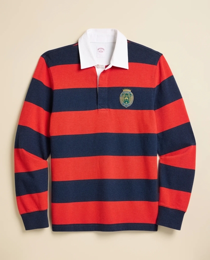 Cotton Embroidered 1818 Rugby Shirt, image 5