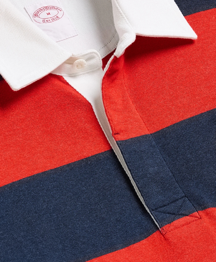 Cotton Embroidered 1818 Rugby Shirt, image 6