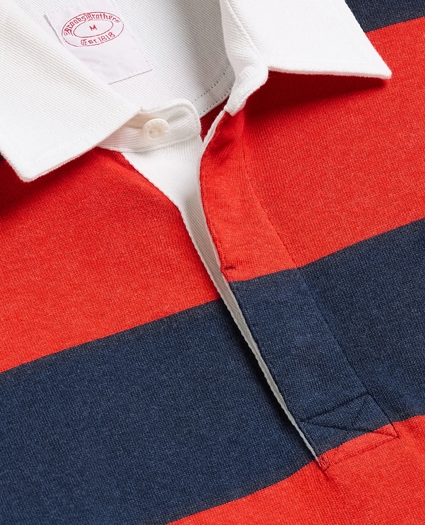 Cotton Embroidered 1818 Rugby Shirt, image 6