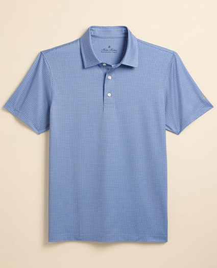 Performance Series Stretch Medallion Print Polo, image 1