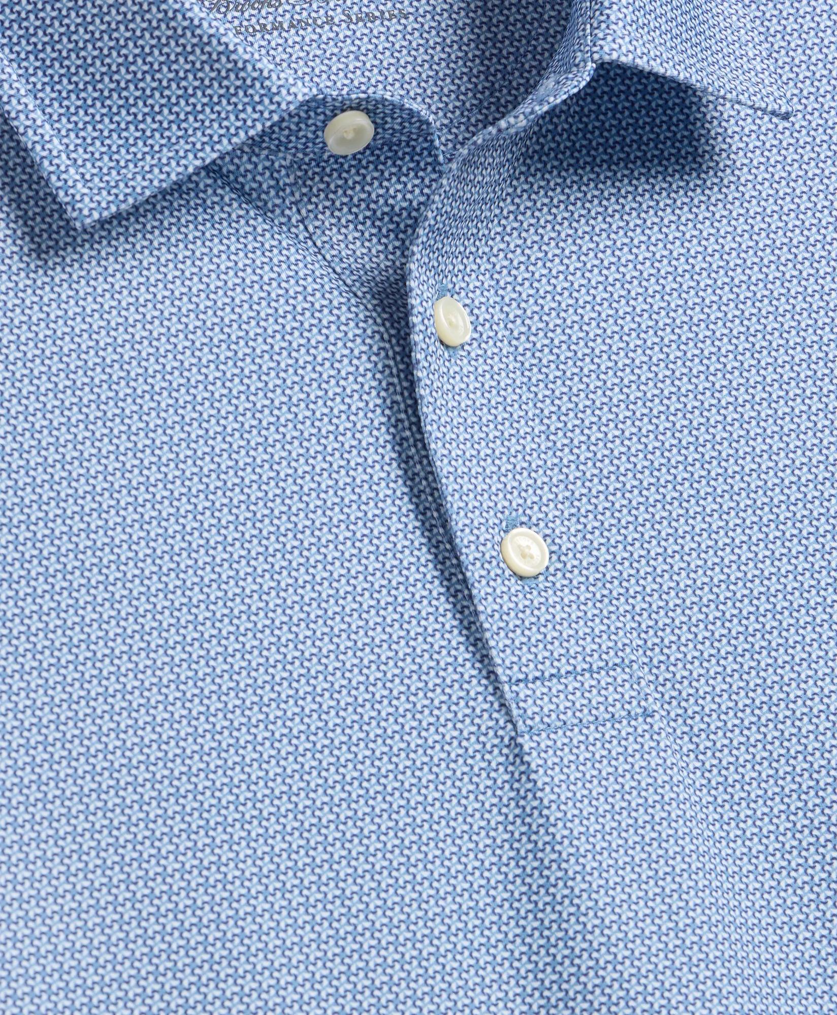 Performance Series Stretch Medallion Print Polo, image 2