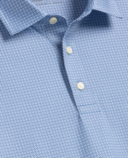 Performance Series Stretch Medallion Print Polo, image 2